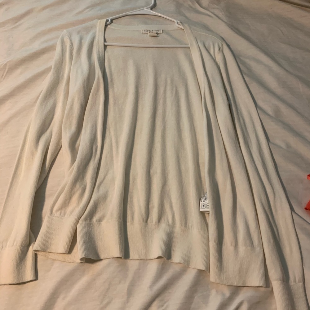 Forever 21 Cream Cardigan